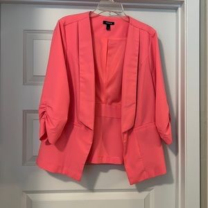 Torrid hot pink blazer